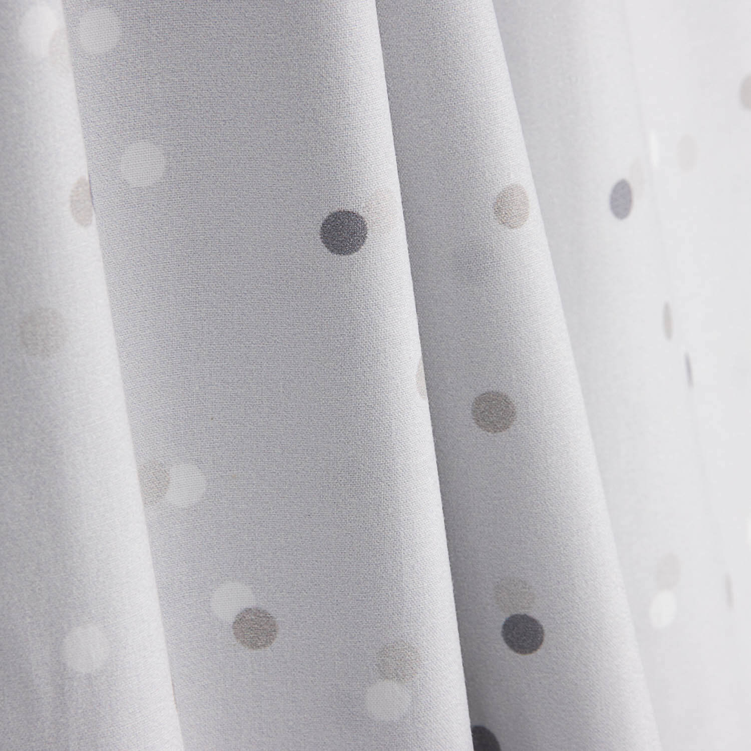 Grey Confetti printed percale - Ribes y Casals