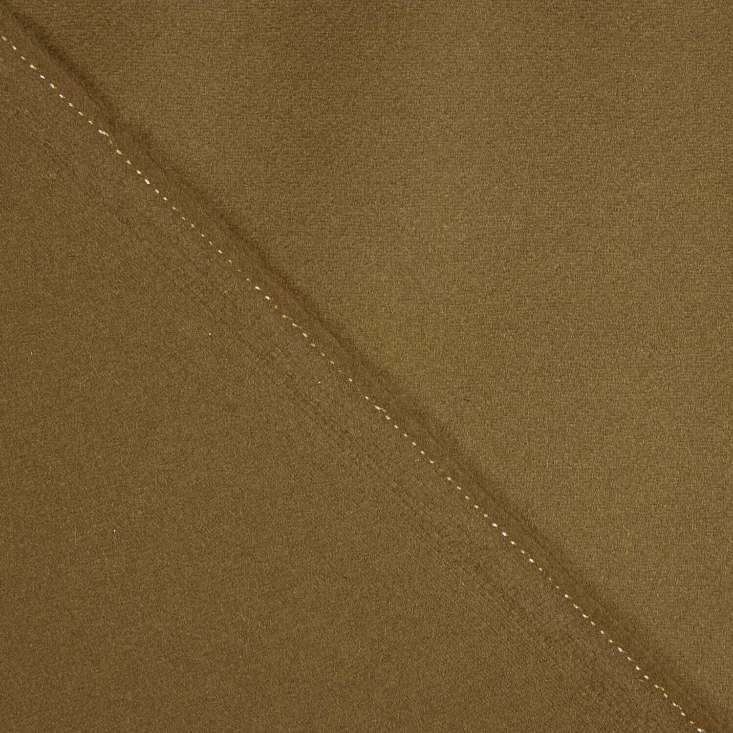 100% Plain Brown Wool Coat - Ribes y Casals