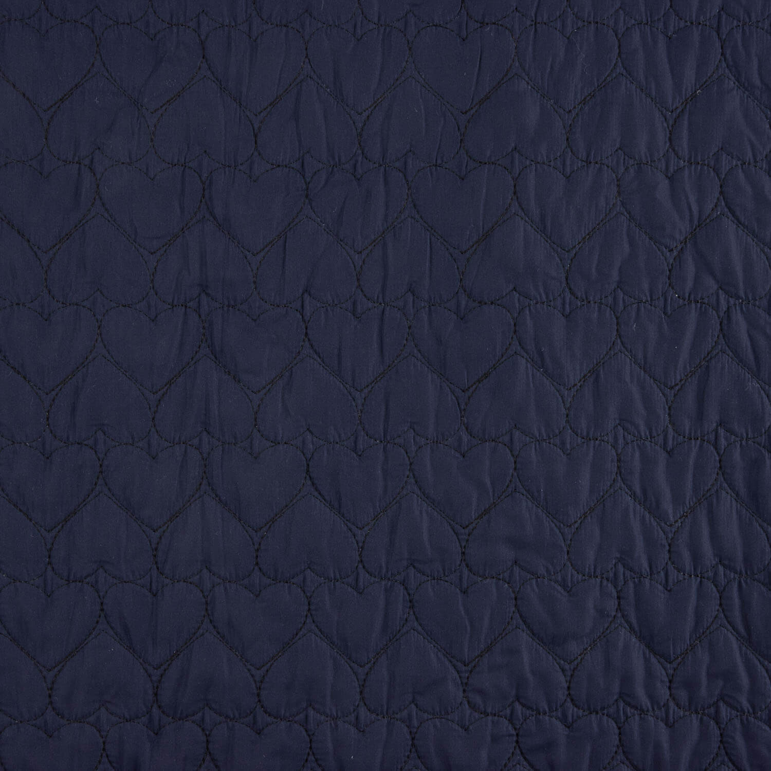 Double-sided quilted with black and navy Texan hearts - Ribes y Casals