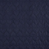 Double-sided quilted with black and navy Texan hearts - Ribes y Casals