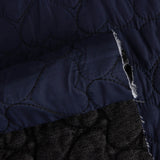 Double-sided quilted with black and navy Texan hearts - Ribes y Casals