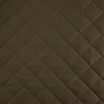 Double-sided khaki green twill and multicoloured satin quilt - Ribes y Casals