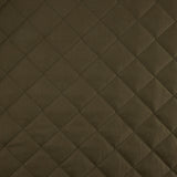 Double-sided khaki green twill and multicoloured satin quilt - Ribes y Casals