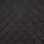 Black Twill Quilted Jacket with Geometric Lining - Ribes y Casals