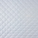 Quilted Cotton Polka Dots-Light Blue Stripes - Ribes y Casals