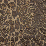 Lightweight Double-Sided Quilted Blanket in Animal Print and Ochre - Ribes y Casals