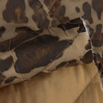 Lightweight Double-Sided Quilted Blanket in Animal Print and Ochre - Ribes y Casals