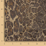 Lightweight Double-Sided Quilted Blanket in Animal Print and Ochre - Ribes y Casals
