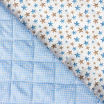 Padded Poplin Stars and Polka Dots Blue - Ribes y Casals