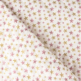 Padded Poplin Pink Stars - Ribes y Casals