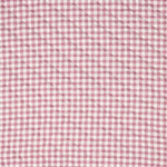 Padded Pink and Multicoloured Gingham Poplin - Ribes y Casals