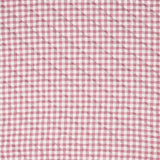 Padded Pink and Multicoloured Gingham Poplin - Ribes y Casals