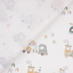 Printed Percale Children's Vehicles - Ribes y Casals