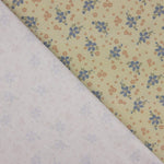 Blue and Pink Printed Percale - Ribes y Casals