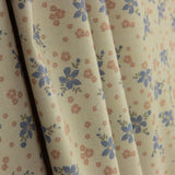 Blue and Pink Printed Percale - Ribes y Casals