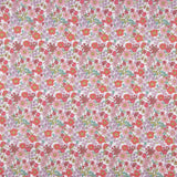 Pink Floral Garden Print Percale - Ribes y Casals