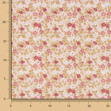 Pink Floral Percale Print - Ribes y Casals