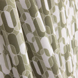 Retro Geometric Printed Percale in Beige - Ribes y Casals