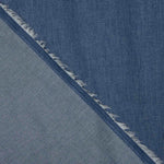 Cotton Fabric Medium Blue Denim Look - Ribes y Casals