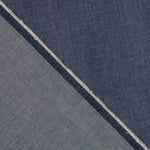 Dark Blue Denim Cotton Fabric - Ribes y Casals
