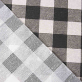 Black and White Checkered Resin-Coated Tablecloth - Ribes y Casals