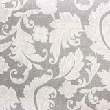 Grey Floral Resin-Coated Tablecloth - Ribes y Casals