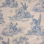 Blue Toile Nature Resin-Coated Tablecloth - Ribes y Casals