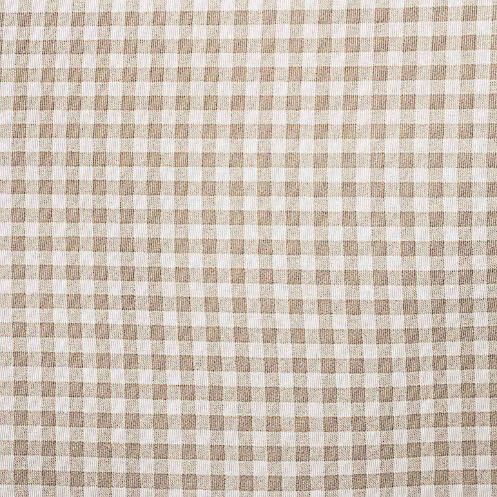 Beige Vichy Stain-Resistant Tablecloth - Ribes y Casals