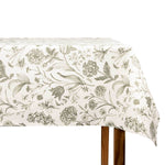 Resin-coated Stain-resistant Floral Botanical Green - Ribes y Casals