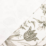 Resin-coated Stain-resistant Floral Botanical Green - Ribes y Casals