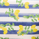 Resin-coated, stain-resistant, blue stripes - Ribes y Casals