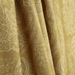Mustard-coloured Provençal Floral Cotton Canvas - Ribes y Casals
