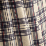 Balmoral Blue Cotton Canvas with Checks - Ribes y Casals