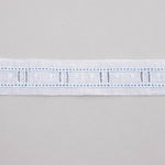 Batiste strip White y Blue 2,5cm - Ribes y Casals
