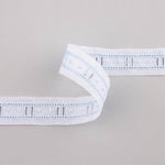 Batiste strip White y Blue 2,5cm - Ribes y Casals