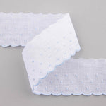 Batiste strip White y Blue 3cm - Ribes y Casals