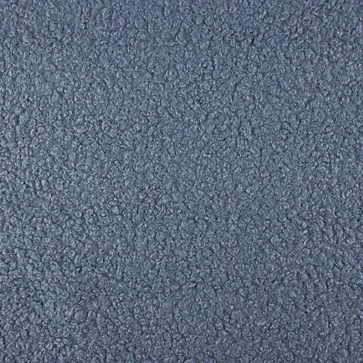 Curly Fabric Coat Blue Denim - Ribes y Casals