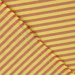 Lightweight Bámbula, Two-Tone Coral and Yellow Stripes - Ribes y Casals