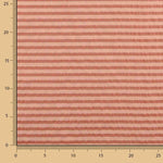 Lightweight Bámbula, Two-Tone Coral and Salmon Stripes - Ribes y Casals