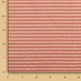 Lightweight Bámbula, Two-Tone Coral and Salmon Stripes - Ribes y Casals