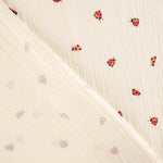 Muslin Cotton Printed Ladybugs - Ribes y Casals