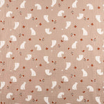 Beige Cotton Muslin Bears - Ribes y Casals