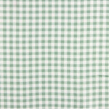 Double Gauze Green Checkered Fabric - Ribes y Casals