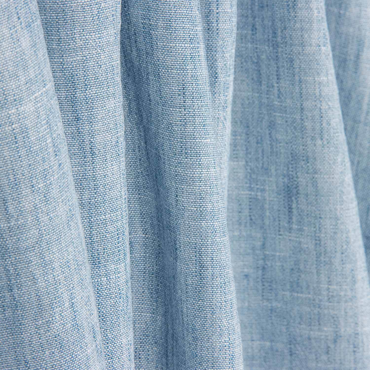 Blue Vigoré Imitation Linen Polyester - Ribes y Casals