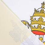 Vatican Flag Panel with Coat of Arms - Ribes y Casals