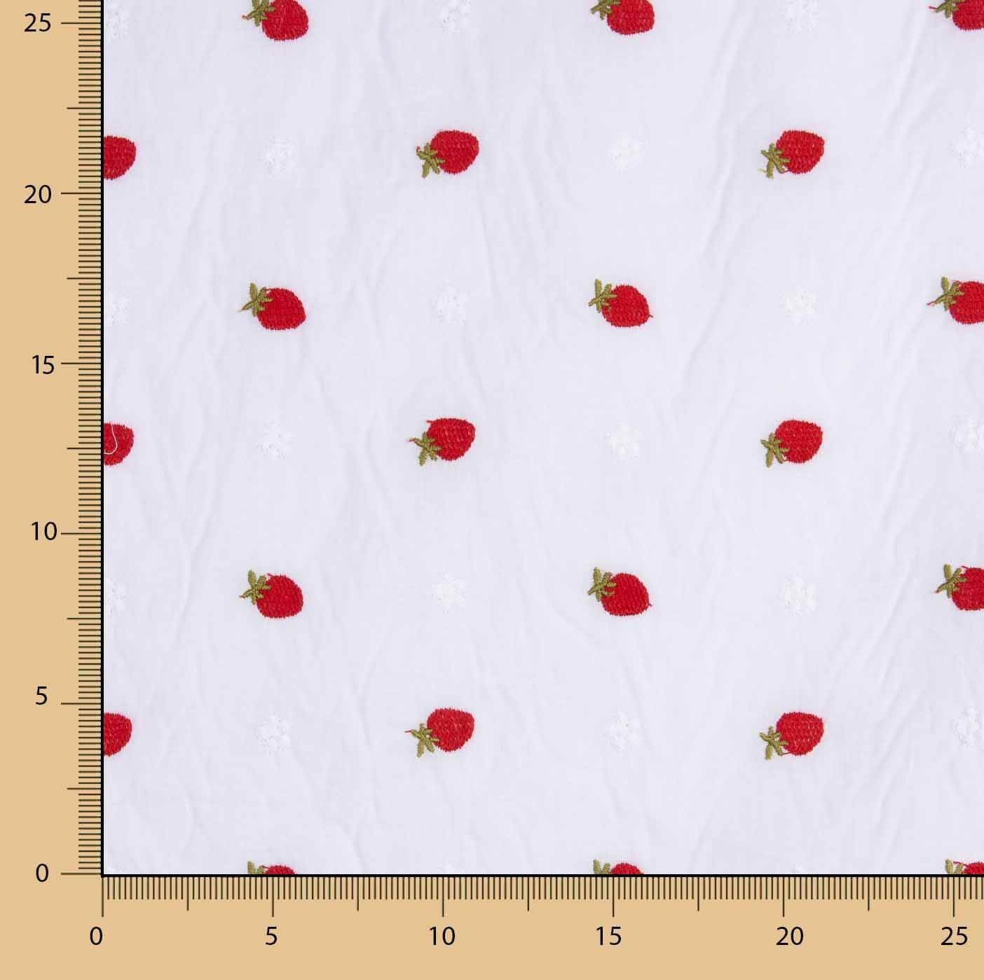 White Embroidered Cotton Nightgown - Ribes y Casals