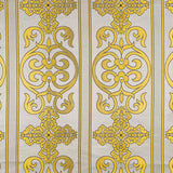 Ornamental Baroque Brocade Grey Gold - Ribes y Casals