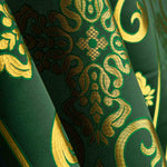 Ornamental Green and Gold Baroque Brocade - Ribes y Casals