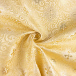 Sacred Brocade in Ivory and Gold - Ribes y Casals