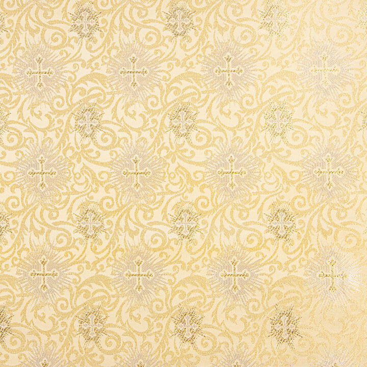Sacred Brocade in Ivory and Gold - Ribes y Casals